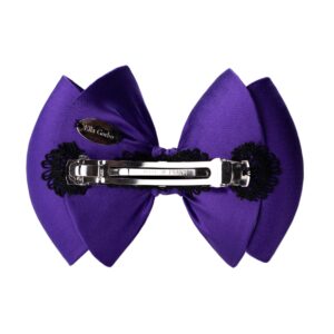 Amethyst Ella Gorbo 1 The Bow The BOW by Ella Gorbo | Unique couture and luxurious hair bows by Ella Gorbo